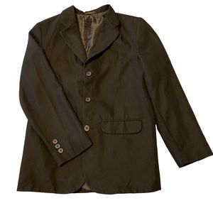 Van Heusen Black Youth Suit